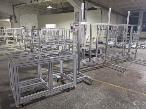 供应铝型材机架 铝型材支架铝型材加工厂